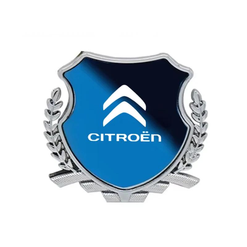 Для Citroen C4 C3 C2 C1 C5 DS3 Berlingo Xsara Grand Picasso Jumper Металлическая Автомобильная Наклейка Mai Sui Боковой Логотип Окно Кузов Автомобильный Логотип