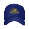 Бейсболка с логотипом динозавра из Парка Юрского периода Snapback Мужские Женские Кепки Повседневная Кепка Streetwear Бейсболка Кепка