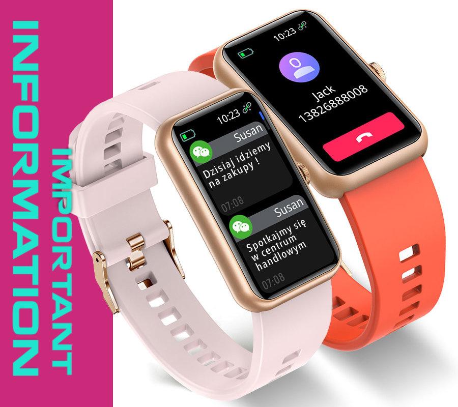 Smartwatch Unisex Rubicon Rnce83 - Ciśnieniomierz (Sr032F)