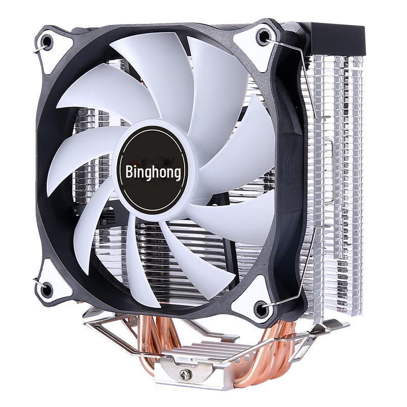 12 см бесшумный башенный процессорный кулер с 4 тепловыми трубками из чистой меди для AMD 2011