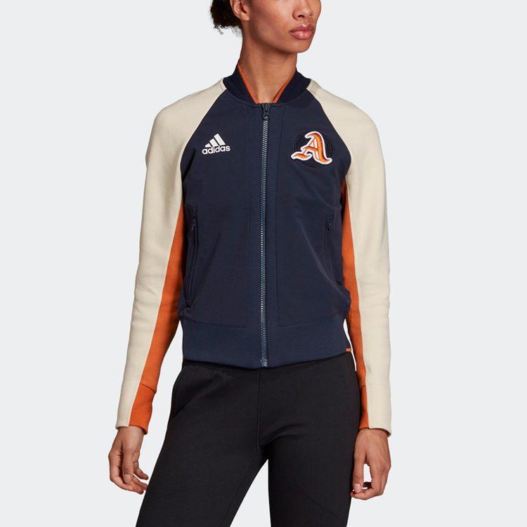 adidas Куртка женская темно-синяя DX8420