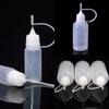 High quality Transparent Plastic Empty Dropper Bottles Squeeze bottle Refillable Bottle Needle Tip