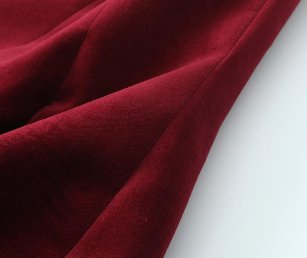 Autumn 2024 Women's European & American Style Velour Dress