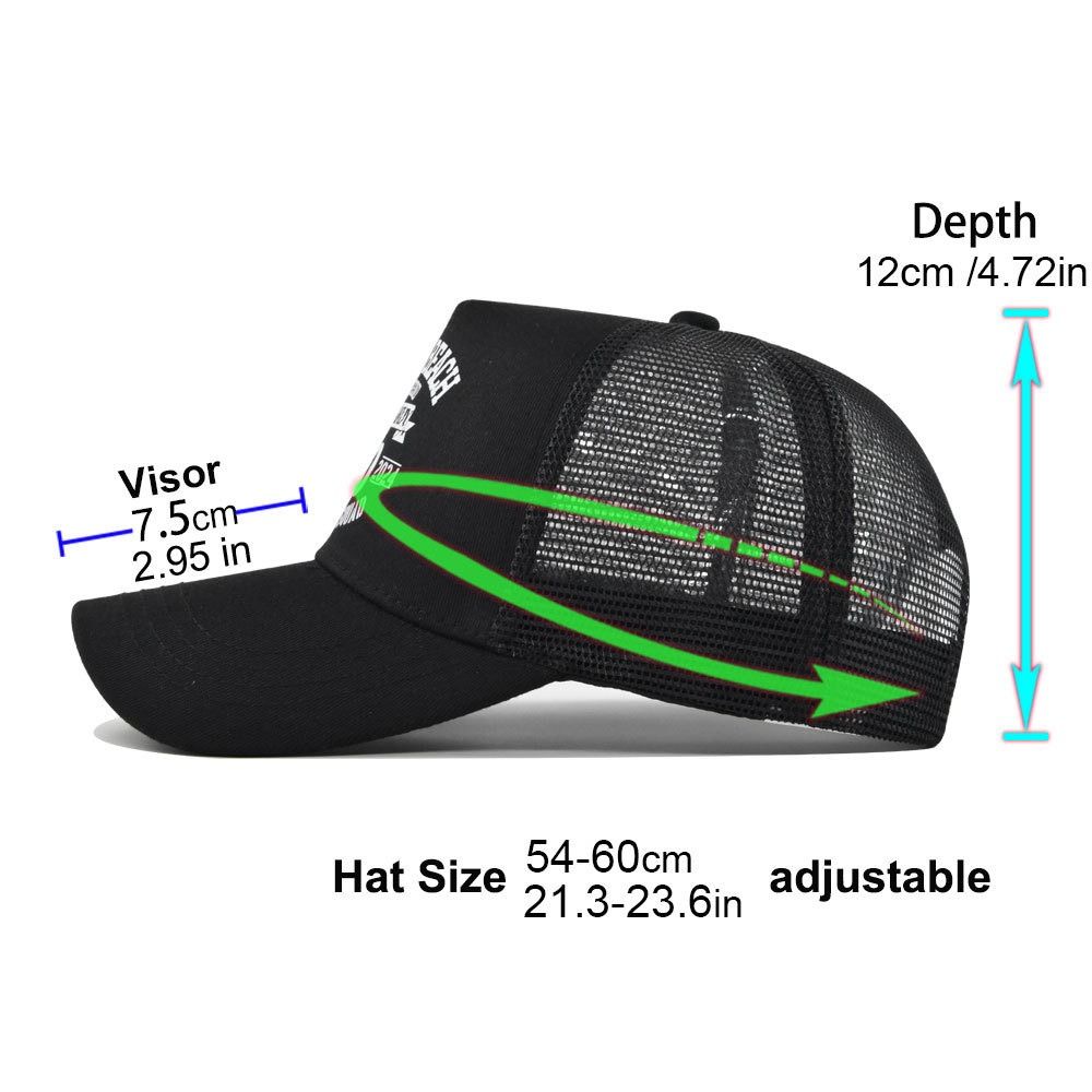Summer Baseball Cap Letter Visor Cap Casual Dad Hat Couples