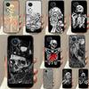 Готический Модный Череп Для Huawei P20 P30 P40 P60 Pro P Smart Nova 9 5T Honor 70 90 50 Magic5 Lite X7a X9a X8a Чехол