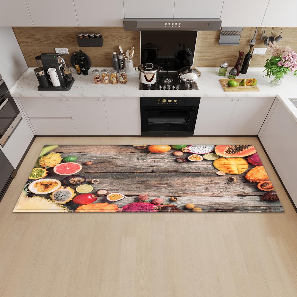 Придверный коврик, ковер для кухни, спальни, нескользящий пол, балкон, коридор, длинный ковер, прикроватный коврик для гостиной