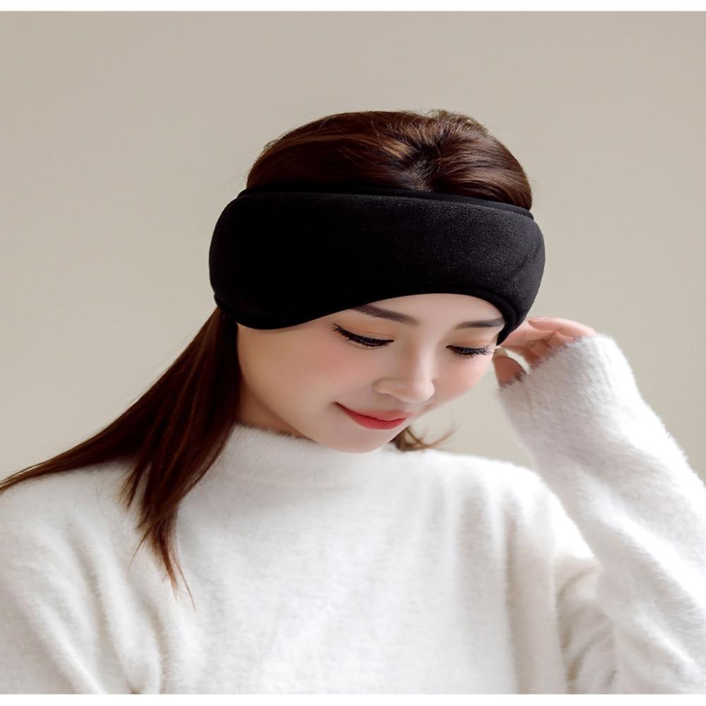 Comfortable Women Lady Ear Muffs Thicken Ear Warmer Sleep Earcups Eyes Bandage Autumn Winter
