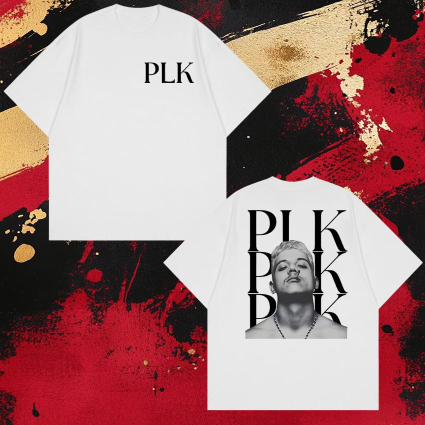 2026 New PLK portrait graphics Tour 2026 Double Sided print short sleeve Tshirts Unisex WOMEN Oversized T shirt Unisex Cotton Tops