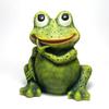Portuguese Ornament Terracotta Unglazed Pottery Frog Figurine Naruheso-kun (37cm) PTO-1397g