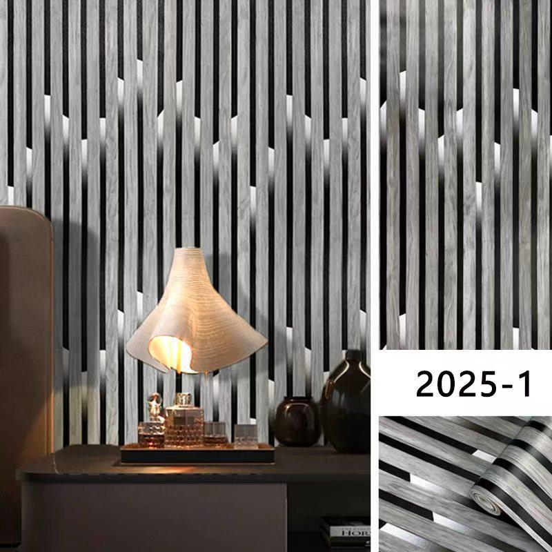 3D ПВХ Обои под Дерево с Решеткой для Спальни, Гостиной или Кабинета