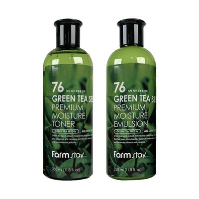 76 Green Tea Seed Premium Moisture Toner, эмульсия, 350 мл (8 вариантов)