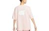 Women's T-Shirt Nike T Shirt Women's Ice Guava/White
