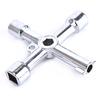 Cross Key Triangle Wrench For Electrical Elevator Cabinet Triangle Square Tool