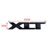 Car 3D Metal XLT Logo Letter Trunk Body Badge Emblem Decals Sticker For Ford F150 F-150 Ranger T6 XLT Decoration