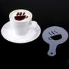 16PCS/1 set Coffee Stencils Fancy Coffee Printing Model Milk Cake Stencils Cappuccino Mold Cake Drawing Mould Home Kitchen Supplies