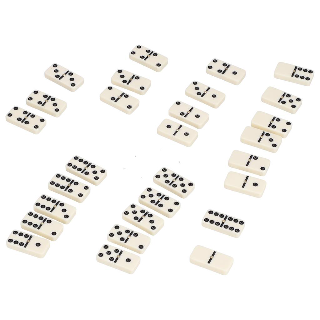 Набор домино Классическое домино 28 штук Амино Пластиковые головоломки Домино для мальчиков Девочек Вечеринка