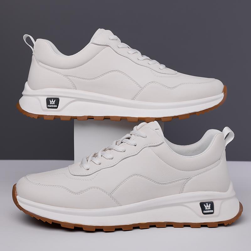 Универсальные нескользящие мужские повседневные кроссовки весна-лето кроссовки дышащая спортивная обувь модная повседневная кожа теннис мужской