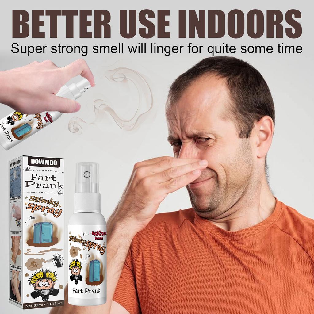 (H0826)Новинка, 30 мл, жидкость для пердежа, кляп, шутка, спрей, баллончик с вонючей бомбой, вонючий вонючий газ