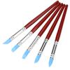 5pcs Rubber Tip Paint for Clay Sculpture Pottery DIY Shaping Carving Tool