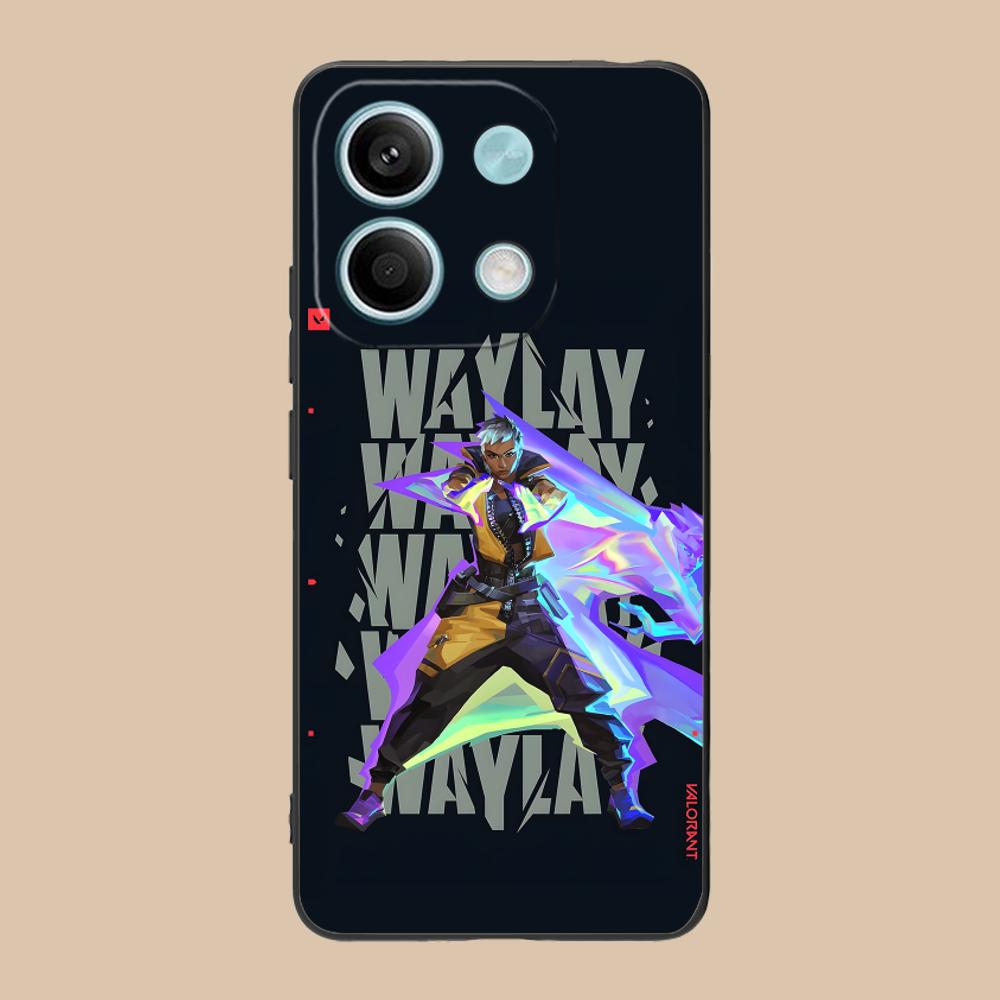 Valo Waylay Phone Case for POCO F8 F7 F6 F5 F4 F3 F2 Pro GT C75 C71 C65 C61 C40 Pro Ultra Soft TPU Shockproof Cover