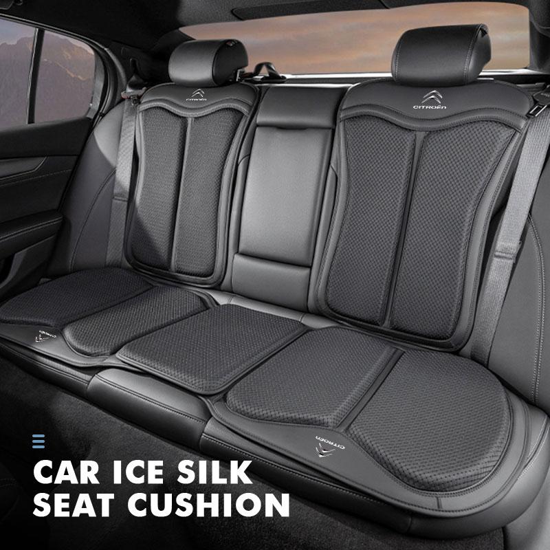 Car Seat Increase Cushion Breathable Ice Silk Thick Pad Soft Mat For Citroen C4 C3 C5 C1 C2 C6 VTS C4L DS3 DS4 DS5 Grand