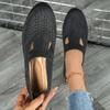 Женские туфли на плоской подошве 2024 года, новые дизайнерские туфли с круглым носком для женщин, нескользящие туфли на плоской подошве с низким верхом, дышащие кроссовки для женщин