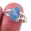 Подарочное кольцо из чистого серебра 925 пробы с натуральным австралийским опалом S.10 Z1D56