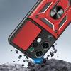 Armored case for Oppo Reno 14, CamShield Slide, red