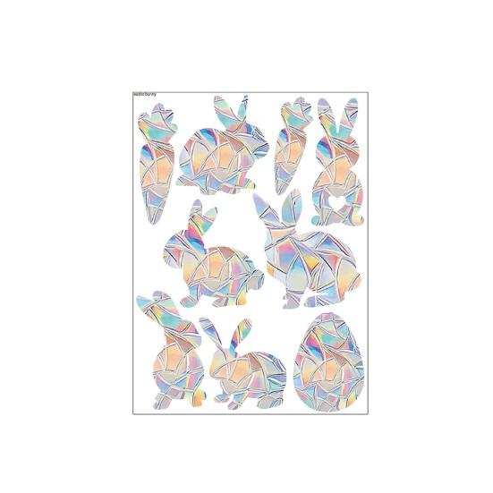 Наклейка на окно Бабочки Самоклеящаяся Радужная Призма Ловец Солнца Украшение Стеклянная Наклейка Товары Для Домашнего Декора ARI