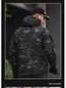 Angken Men's Red Flame Camouflage Heat-Reflective Winter Tactical Jacket