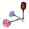 Hot Sale 6pcs/Set Bullseye Target Game Child Safety National Flag Magnetic Dart Super Suction for Magnet Dartboard