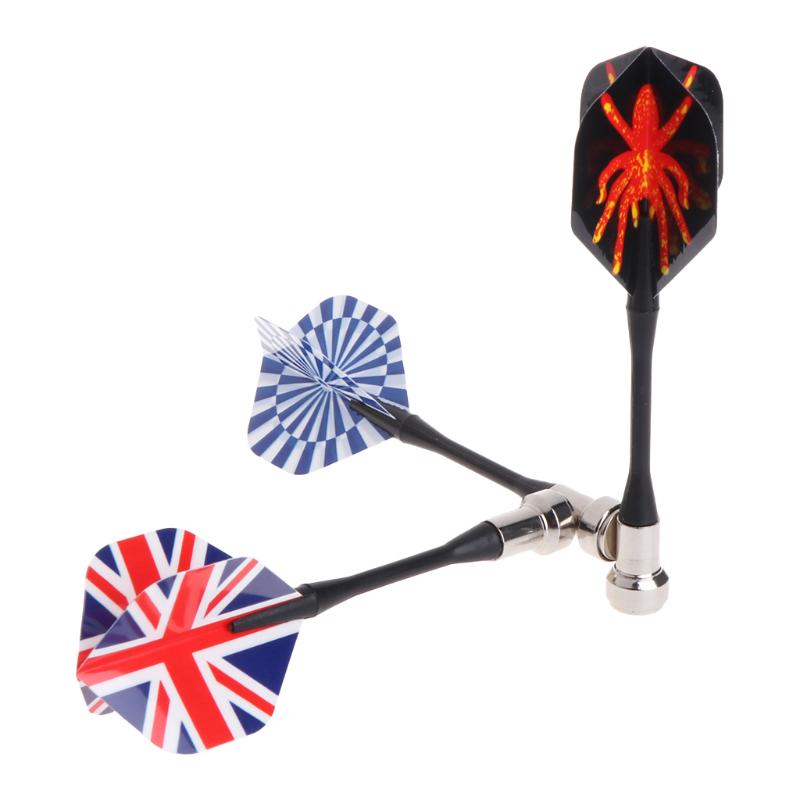 Hot Sale 6pcs/Set Bullseye Target Game Child Safety National Flag Magnetic Dart Super Suction for Magnet Dartboard