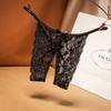 Sexy Big Crotch Thong Ladies Transparent Lace Sexy Underwear Panties Open Crotch Panties