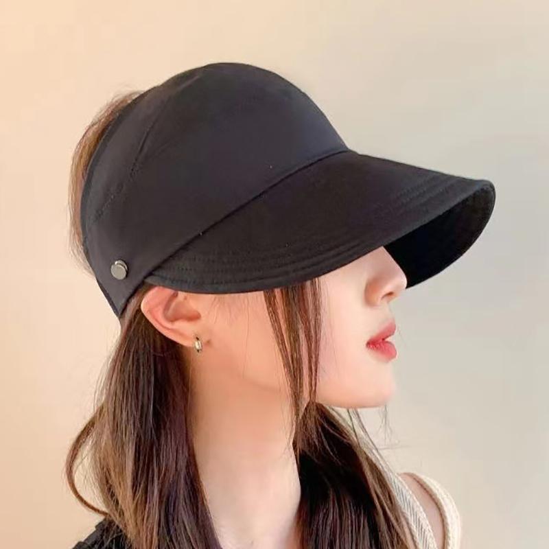 1Pc Women'S Visors Sun Protection Hats Creative Face Mask Hook Design Hats Product Summer Sun Hat Apparel Accessorie