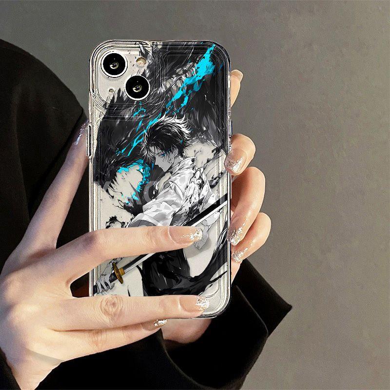Стиль туши и акварели B кость беспокойство слишком применим iPhone17promax Apple 15 чехол для мобильного телефона 14/15 прозрачный 16 всесторонний x
