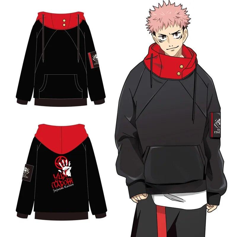 Jujutsu Kaisen Gojo Satoru Itadori Yuji Cosplay Costume Adult Unisex Pullover Coat Casual Hoodie Jacket Pants Suit