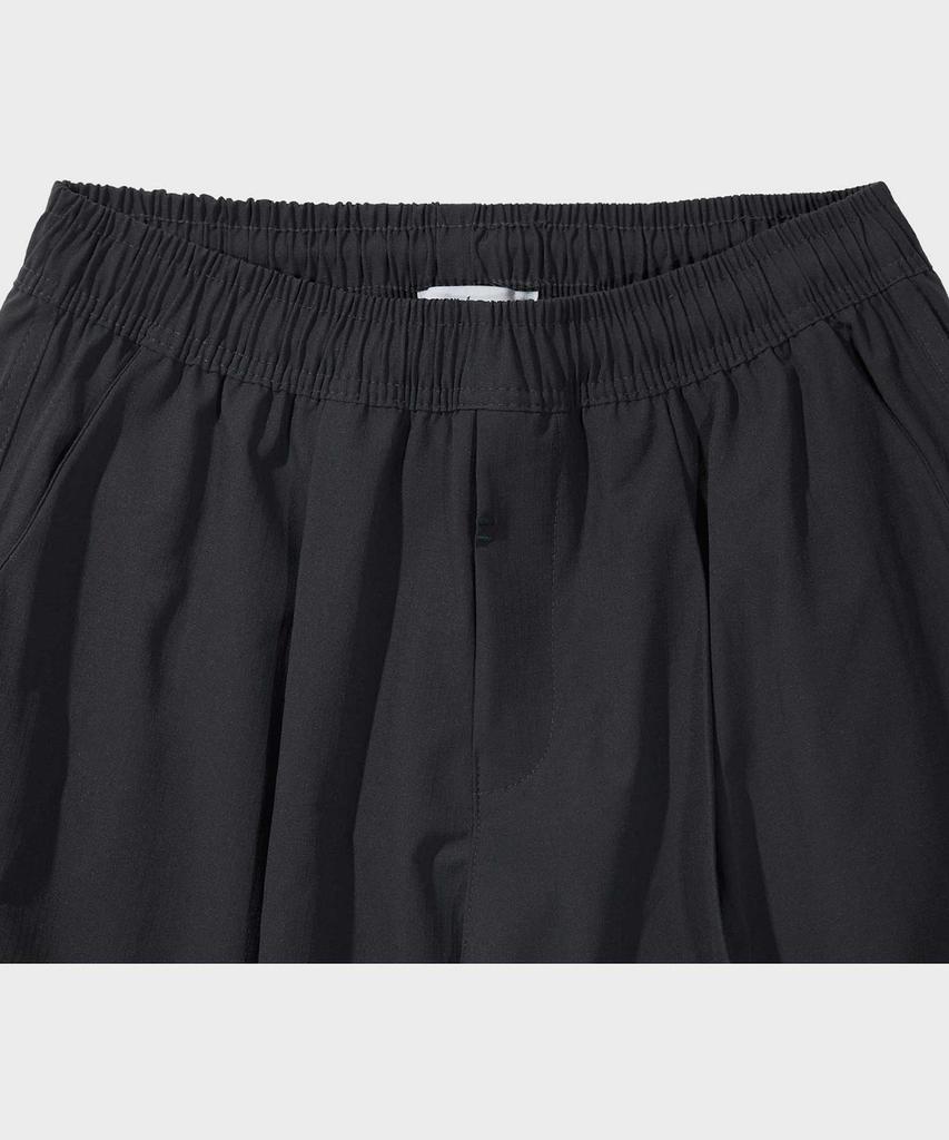 FFEFF STUDIO 23Ss High-Tension Wide Elastic Waist Pants (Charcoal)