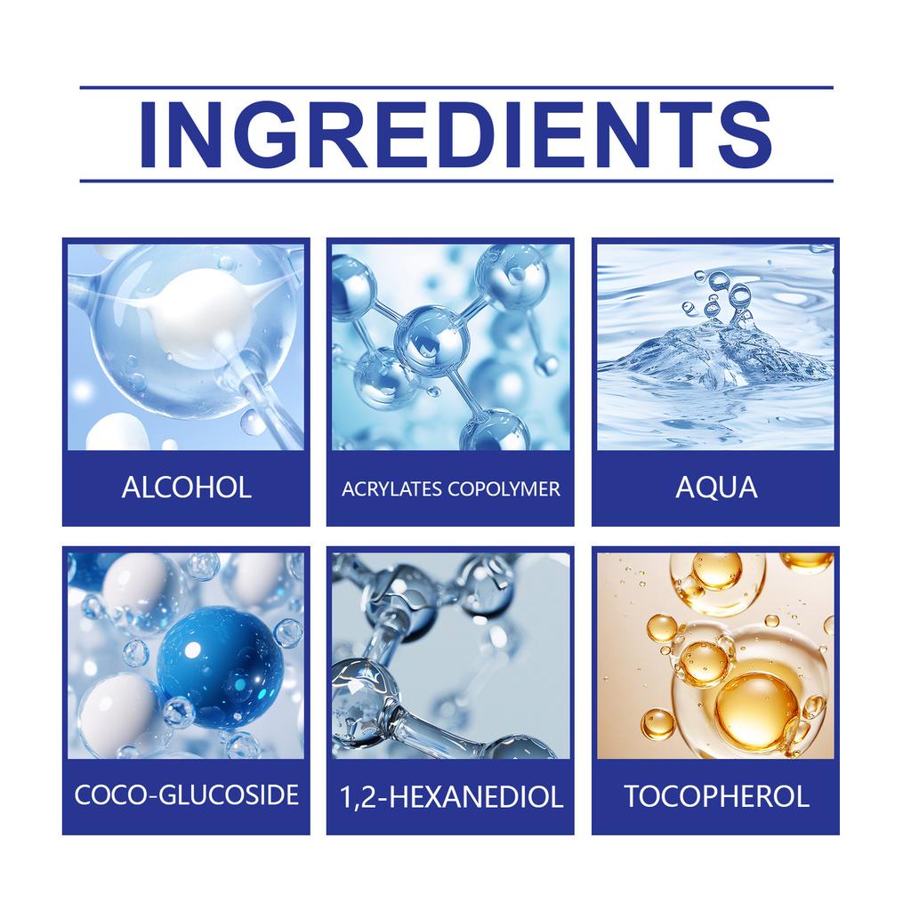 Парикмахерский клей Стайлинговый гель Уход Финишный крем Фиксация пушковых волос Увлажняющий воск для волос Стойкий спрей для укладки Челка, 100 мл