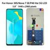 Для Huawei nova 7 SE CDY-AN00 Honor 30S CDY-AN90 P40 Lite 5G CDY-NX9A ЖК-дисплей с сенсорным экраном стеклянная панель в сборе