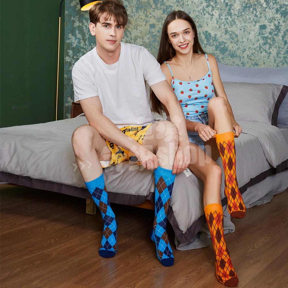 Полосатые разноцветные носки для уличного скейтбординга для мужчин и женщин