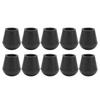 19mm Walking Cane Tip Prevent Slip Wearable Low Noise Round Rubber Crutch Tips for Bath Chair Foot
