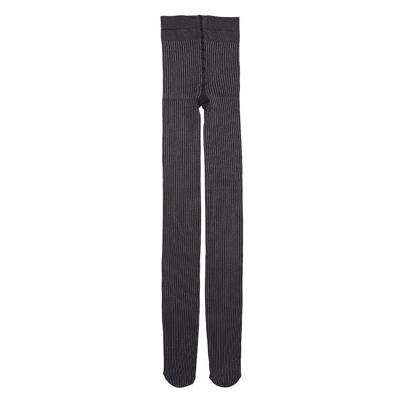 Носки Red Pepper Velvet — теплые колготки плотностью 120D на осень/зиму с утягивающим эффектом, поддержкой бедер и вертикальными полосками.