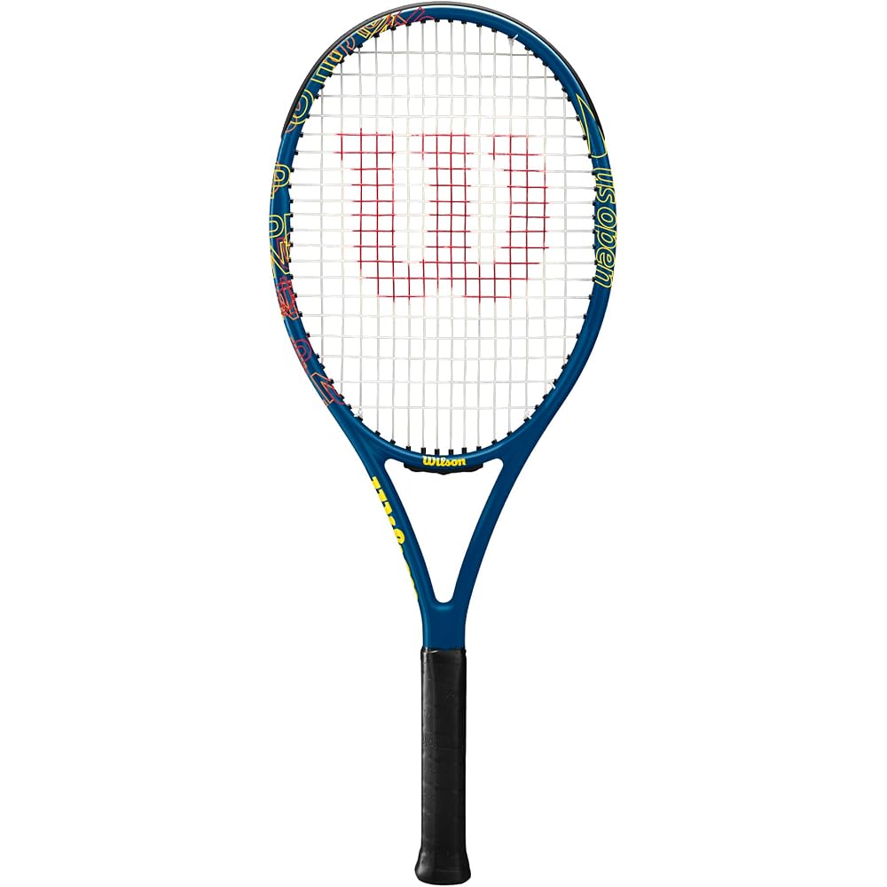 Wilson US Open GS 105 Tennis Racket Grip Size 2 Pre-strung Blue