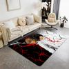 Hot Anime D Death N Note Floor Mat Eco  Flannel Doormat Non Slip Odorless Indoor Floor Rug Soft Short Plush Home Mat