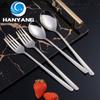 HANYANG 316 Ложка и вилка из нержавеющей стали Товары для дома Удлиненная ручка Маленькая ложка для супа Перемешивание Десертная вилка Ужин Суповая ложка