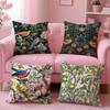 Art WWilliam Morris Cushion Cover Pillow Case Soft Skin Friendly Fabric Comfort  Concealed Zipper