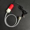 Small Aquarium Air Pump 1W Silent Energy Saving Oxygen Bubble Air Stone for Desktop Office Fish Tanks