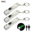 Multi-mode Mini LED Flashlight TYPE-C Fast Charge Waterproof Fluorescent Belt Clip Warning Camping Magnetic Flashlight