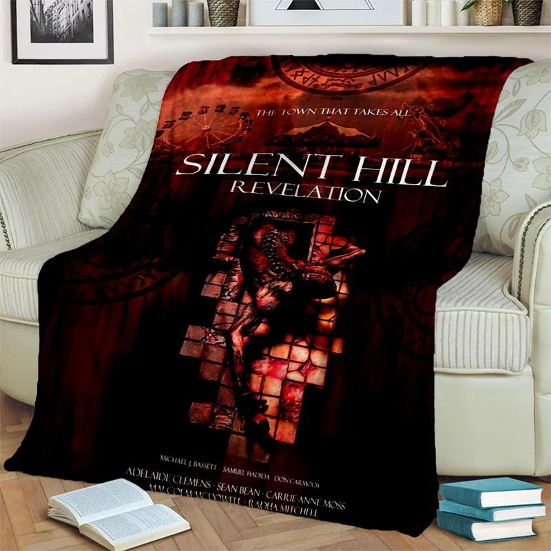 3D Silent Hill HD фильм ужасов, игровое одеяло, мягкое одеяло для дома, спальни, кровати, дивана, пикника, путешествия, офиса, одеяло, детское одеяло