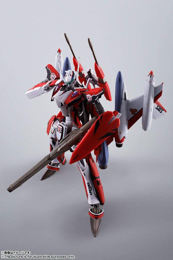 TAMASHII NATIONS DX Chogokin Macross F the Movie Durandal Valkyrie Saotome Полный набор 220 мм окрашенная подвижная фигурка ~Прощай, Цубаса~ YF-29 (высокий